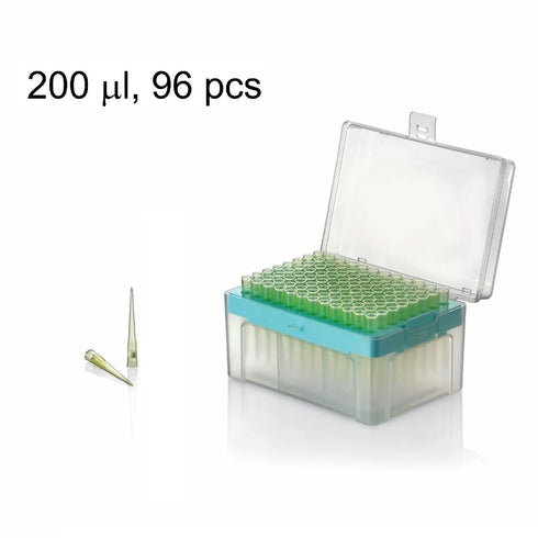 Laboratory Universal Pipette Tips Set with Racks: 10 µl, 200 µl, and 1000 µl