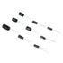 BOJACK 24Value 630pcs Aluminum Electrolytic Capacitor Assortment Box Kit, Range 0.1uF-1000uF