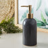LEIQI Ceramic Hand Sanitizers Dispenser Bottle Gel Liquid Soap Dispenser Bottles for Bathroom Kitchen Modern Type