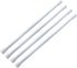 Waziaqoc 4 Pack Window Security Bar, 17-27.6 Inch Extendable Tension Rods for Bathroom