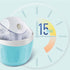 Frozen Small Home Mini Ice Cream Maker, Personal Ice Cream Maker, Single Serve Ice Cream Machine for Kids, One-Touch