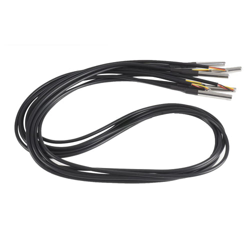 Waterproof DS18B20 Digital Temperature Sensor, Thermal Cable Temperature Range (-55?~ +125?), 1 Meter / 3.2Ft, 10 Pack