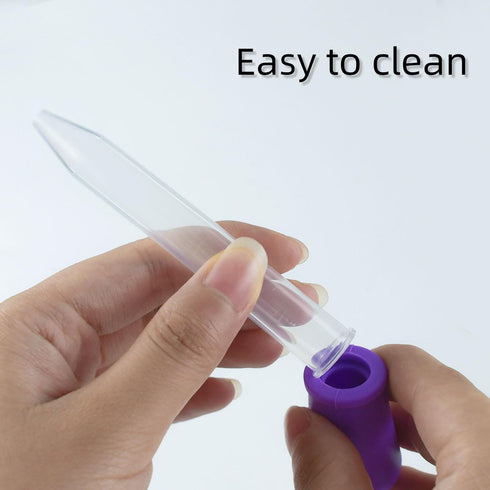 20 Pack Plastic Pipettes Droppers, 5ML Clear Silicone Liquid Droppers with Bulb Tip for Candy Mold, Gummy Making,