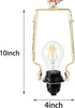 TAODAN 1 Set 7/8/9/10 Inch E14/E26/E27 Heavy Duty Metal Lampshade Stand Floor Lamp Hardware Adjustable Light