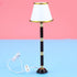 Aurovibe Metal Floor Lamp Model, Accessory, Ele LED Lamp with, Exquisite Workmanship for, Includes Battery Cable