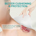 Dimora Silicone Foam Dressing Without Border 4"x 4", Highly Absorbent Adhesive Wound Bandage, 5 Pack