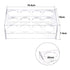 uxcell Tube Rack Polypropylene, 8-Well Clear for 100ml