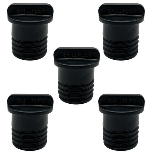 Skillflex Light Socket Safety Cap Plugs for String Lights, Covers for Recessed and