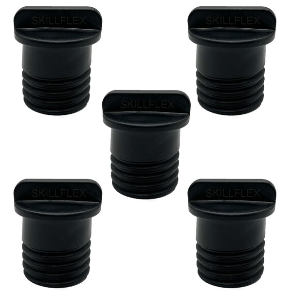 Skillflex Light Socket Safety Cap Plugs for String Lights, Covers for Recessed and