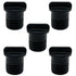 Skillflex Light Socket Safety Cap Plugs for String Lights, Covers for Recessed and