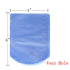 Round 300 PCS 4" x 6" Odorless PVC Clear Shrink Wrap Bags for Soaps, Bath Bombs, Gift Baskets