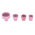 TIG Welding Cup Kit Set, Ceramic Cups 12# 14# 16# 24#, 2.4mm Center Hole Inner Dia for Equipment
