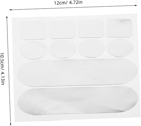 50Pcs Cabilock Aluminum Cookware Repair Patch High Temp Sealant for Pots and Pans Versatile Kitchen Leak Repair Patch
