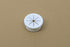 Pkg of 6 White Nylon Expandable Grommet Plug - Inside Diam 1/2", Fits Hole Size 3/4", Panel Thickness 1/32"-1/8"