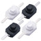 mxuteuk 50pcs Self-Lock Micro Push Button Switch DC 30V 1A for SMD Flashlight, Wall Outlet, Mini on/Off Switch