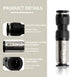 3 pcs 8mm Straight One Way Flow Pneumatic Check Valve, Push to Connect Fitting for Air Compressor.