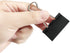 Large Black Binder Clips 1.6-Inch (24 Pack) - Big Paper Clamps for Office Supplies, 1.6-Inch/41mm Width, 0.7-Inch/18mm