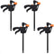 4 Pcs Quick Ratchet Release F Clamp Clip Bar Grip Squeeze Clamps Tools Set for Woodworking