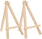 Tripod 2pcs Game Card Holder, Desktop Stand, Canvas Stand, Mini Wood Easels for Display