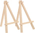 Tripod 2pcs Game Card Holder, Desktop Stand, Canvas Stand, Mini Wood Easels for Display