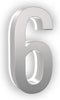 5 Inch House Numbers, Premium Quality ABS-Polymer, Backlit LED Illuminated Home Address Number