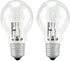 Hrsovii 60W High Brightness A19 Bulb Halogen Lamp E26 Standard Base 2700K Warm