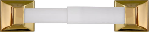 Design House 533299 Accessories Bathroom Hardware, Toilet Paper Holder, Polished Brass