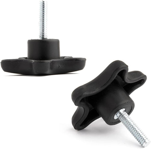 POWERTEC QNB3006 5-Star Stud Knob, 1/4"-20, 5PK