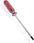 T30 Torx Screwdriver, Magnetic Head Screwdriver with Insulated PVC Handle, 125mm Working Length Security Torx Screwdriver for Repairing DIY (Red, 216mm/ 8.4") by HARSKIYER