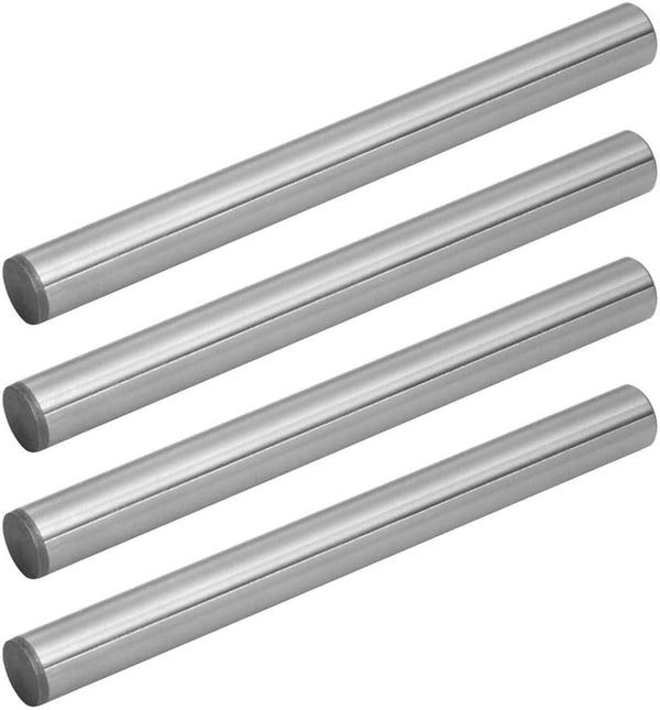 POWERTEC 71473 Hardened Steel Dowel Pins 3/8 Inch, Heat Treated for Accurate Alignment – 4 Pack