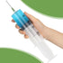 4 Pack 200ml Syringes with 55.1” Tube and 14G 1.5” Needle, Sterile Luer Lock Individually Packaged for Scientific Labs