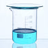 SOLUSTRE 8pcs Beaker Lid Glass Watch Instruments, Laboratory Glass Beaker Cover for Chemistry Glasses