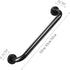 ZEELYDE Shower Handle,Shower Grab Bar,Grab Bars Handle Safety Support Hand Rails, Bathroom Shower Grab Bar Home Care