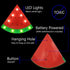 2Pcs LED Marquee Signs Watermelon Night Lights, Battery Operated Watermelon Shaped Desk Table Lamp for Christmas Kids