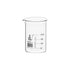 EISCO 12PK Beakers, 25ml - Griffin Style, Low Form with Spout, Borosilicate 3.3 Glass