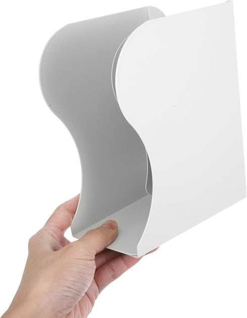 DOITOOL Retractable Book Shelf Holder Adjustable Metal Bookend for Desk Large White Bookend for Cookbooks Home Office
