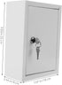 Package LALAFINA Wall Mounted Milk Box with Lock Durable and Compact Design for Milk Bottles and Mail Storage Locker