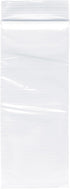 Plymor 2" x 5" Zipper Reclosable Plastic Bags, 2 Mil (Pack of 100)