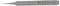 Hakko CHP 4-SA Stainless Steel Non-Magnetic Precision Tweezers, Very Fine Point Tips, 4-1/4" Length