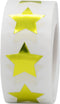 Metallic Gold Star Stickers, 3/4 Inch, 500 Labels per Roll - Perfect for Crafts, Rewards, and Decorations