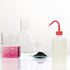 250ml Color Coded Low-Density Polyethylene (LDPE) Narrow Mouth Wash Bottle (Red - (Each))