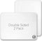 Small White Board, 9 x 12 Dry Erase Board, 2 White Boards, Double Sided Lapboard for Kids, Office, Classroom