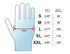 Adenna HER006 Hero 14 mil Powder-Free Latex Gloves, Medical Grade, Blue, Large, Box of 50
