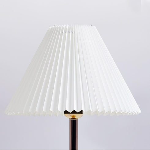UtySty 2 Pack Pleated Table Lamp Lampshades Replacement Bedside Table Lamp Pleated Lamp Shade for Ceramic Table Lamps