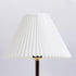 UtySty 2 Pack Pleated Table Lamp Lampshades Replacement Bedside Table Lamp Pleated Lamp Shade for Ceramic Table Lamps