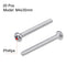 uxcell M4x35mm Machine Screws - Pan Phillips Cross Head Screw, 304 Stainless Steel Fasteners, 20Pcs