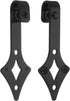 uxcell 2Pcs Sliding Barn Door Hardware Hanger, Mini Sliding Door Hardware for