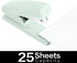 Deli Desktop Stapler, Office Stapler with 640 Staples, 25 Sheet Capacity, Green