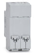Ground Fault Circuit Breaker, 10 Amp 120V AC, DIN Rail Mount, Thermal-Magnetic Trip Protection