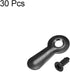 uxcell Frame Turn Button, 3/4" Metal Ridged with Screws for Hanging Pictures, 30 Pcs (Black)